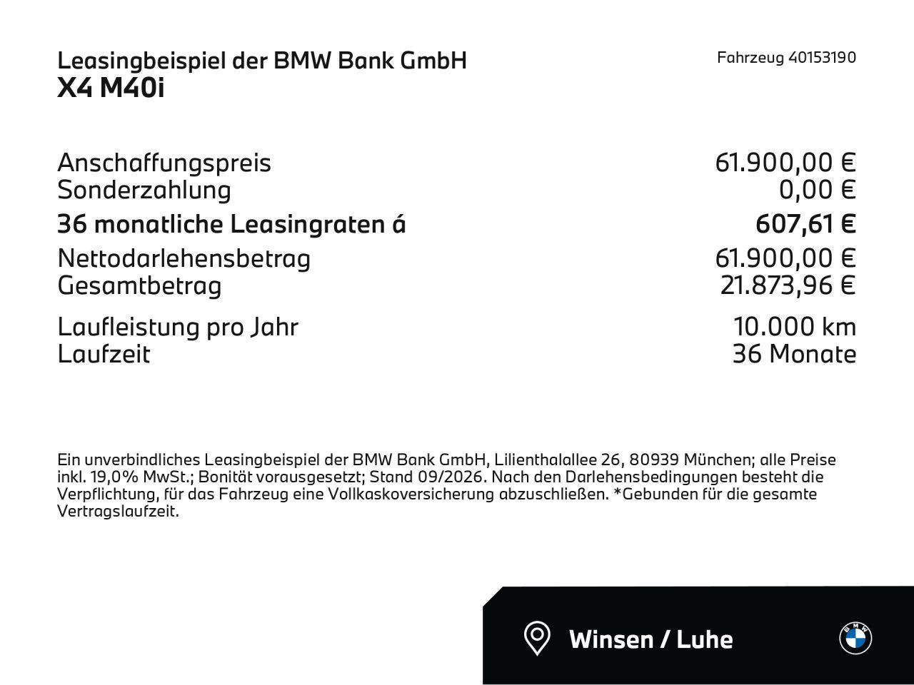 BMW X4 M40 - Bild 2