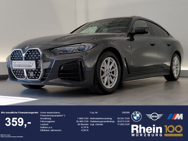 BMW 420d Gran Coupé M Sport Navi/Laser/AHK/Glasdach