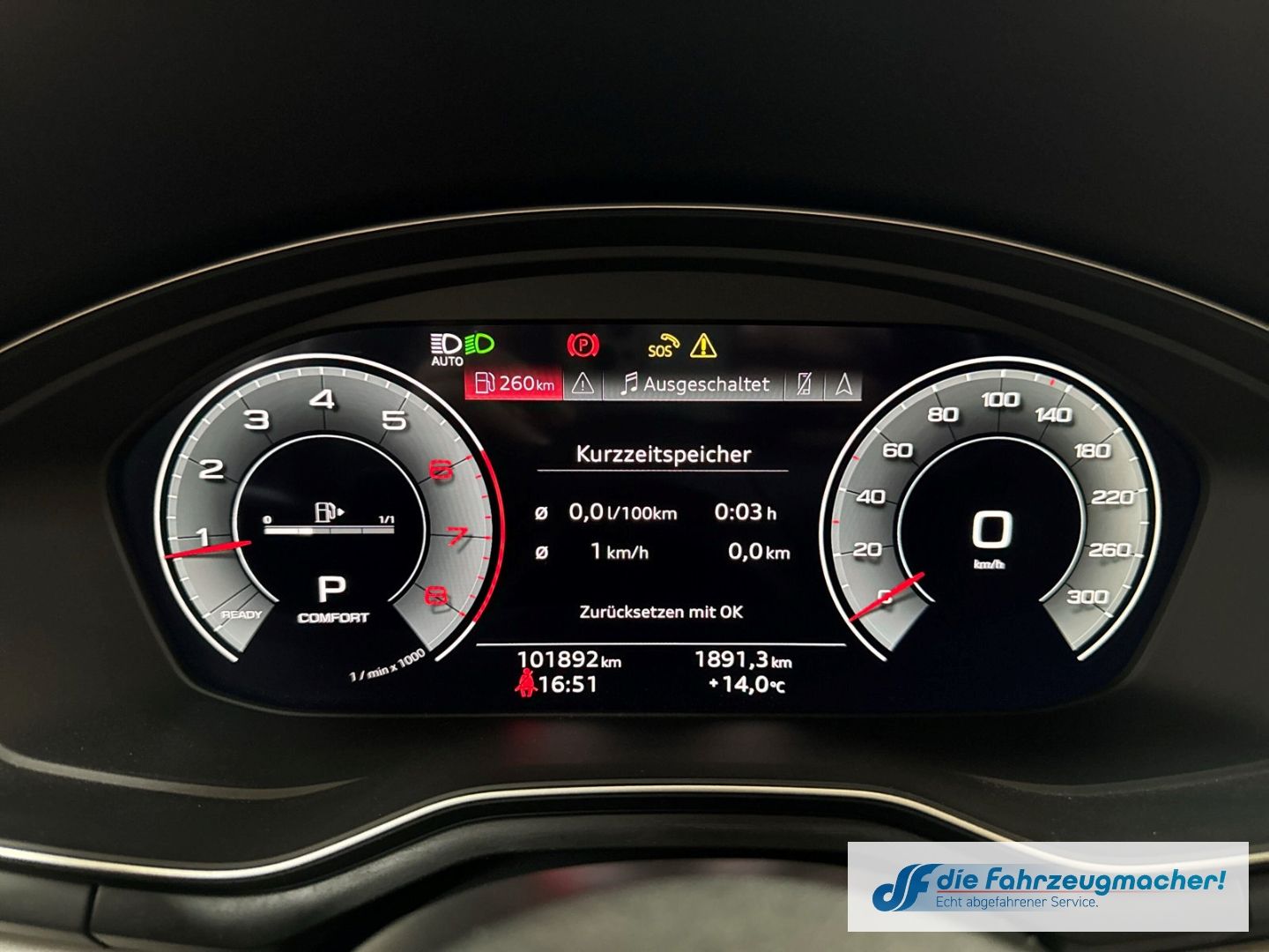 Fahrzeugabbildung Audi A5 Sportback 40 TFSI S-Line Digitales Cockpit So