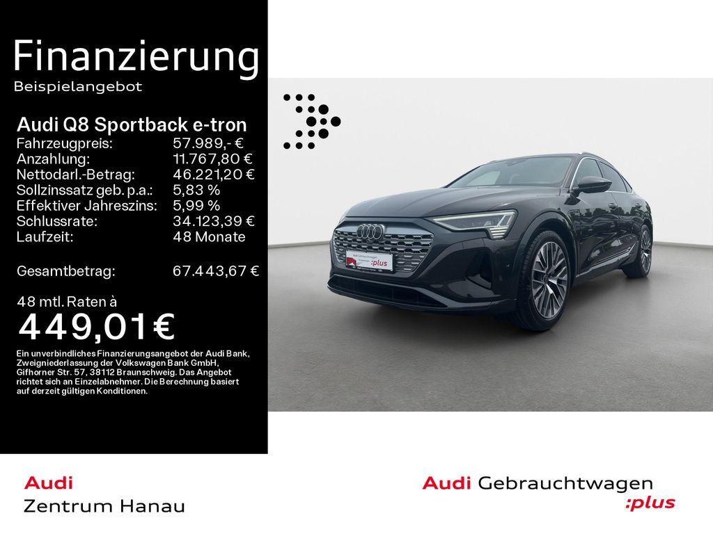 Audi Q8 e-tron Sportback 55 quattro advanced*NAVI-PLU