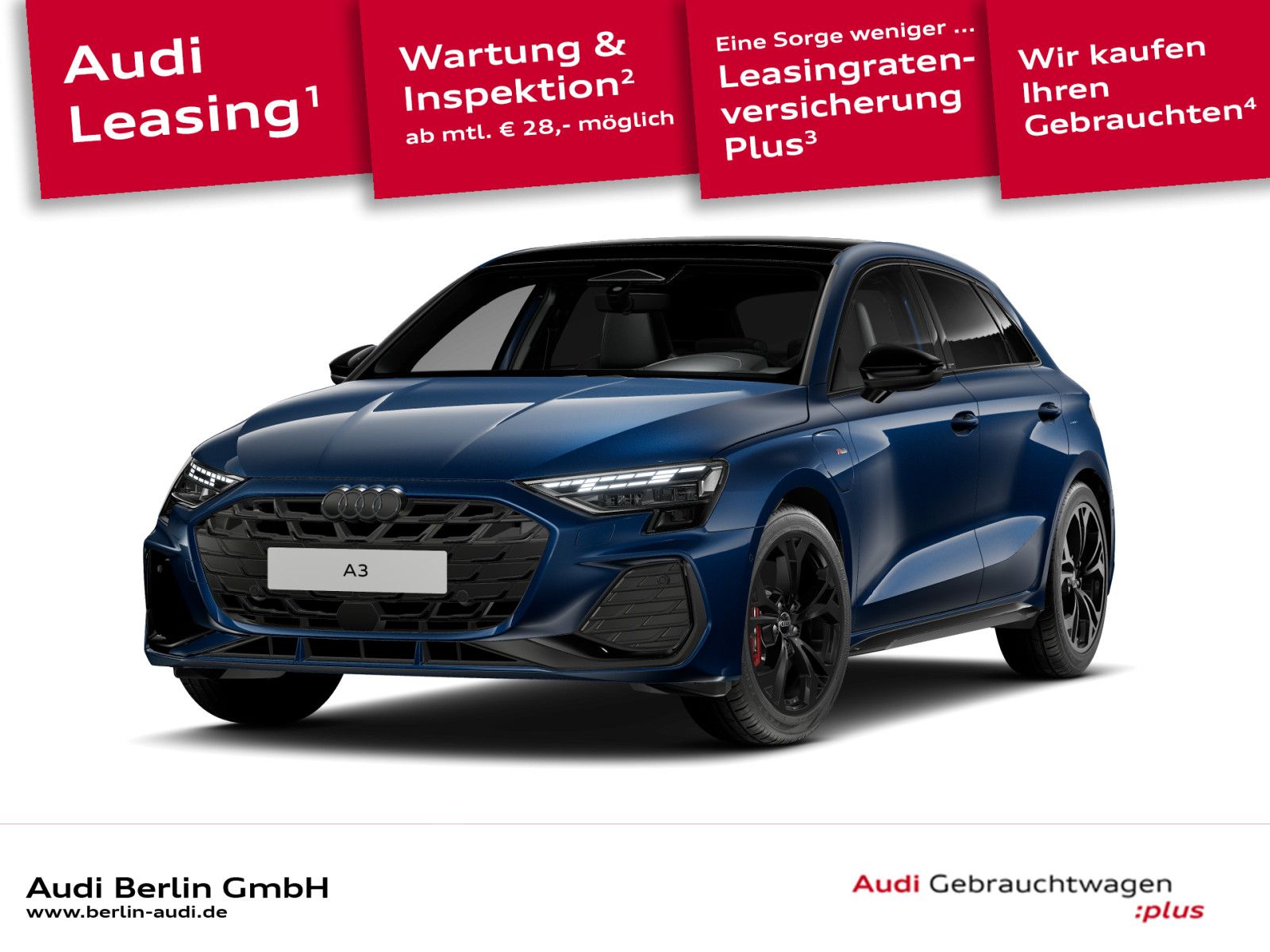 Audi A3 Sportback TFSI e S line e S tronic