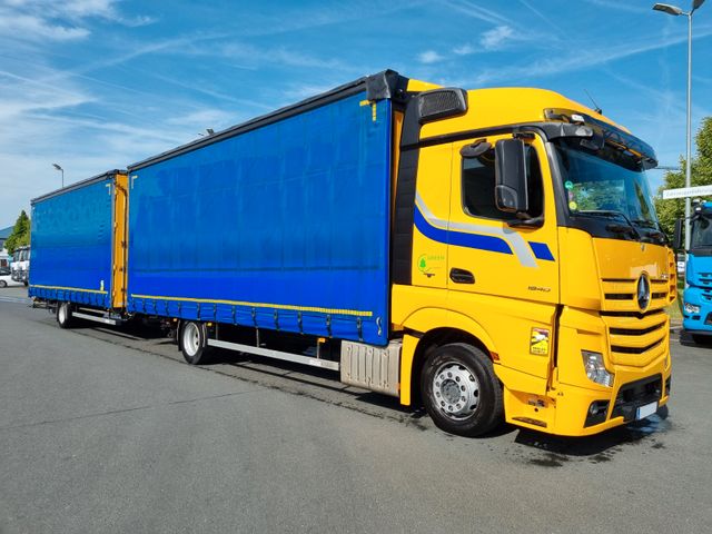 Mercedes-Benz Actros 1840 MP4*Euro 6*Mit 1 Achse Anhäng*120m³