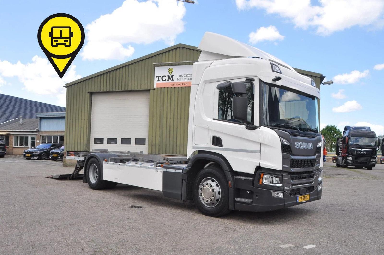Scania P420 2023 BDF + DHOLLANDIA / SLAAPPLAATS / VANGM