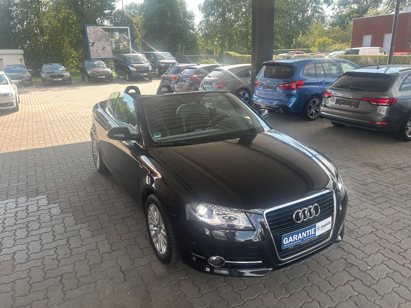 Audi Cabriolet-S-line-Sportpaket-plus Bi-Xenon Navi-