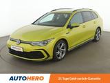 Volkswagen Golf VIII 2.0 TDI R-Line Aut.*NAVI*LED*ACC*SPUR* - mit Diesel-Antrieb: Gelb, Kombi