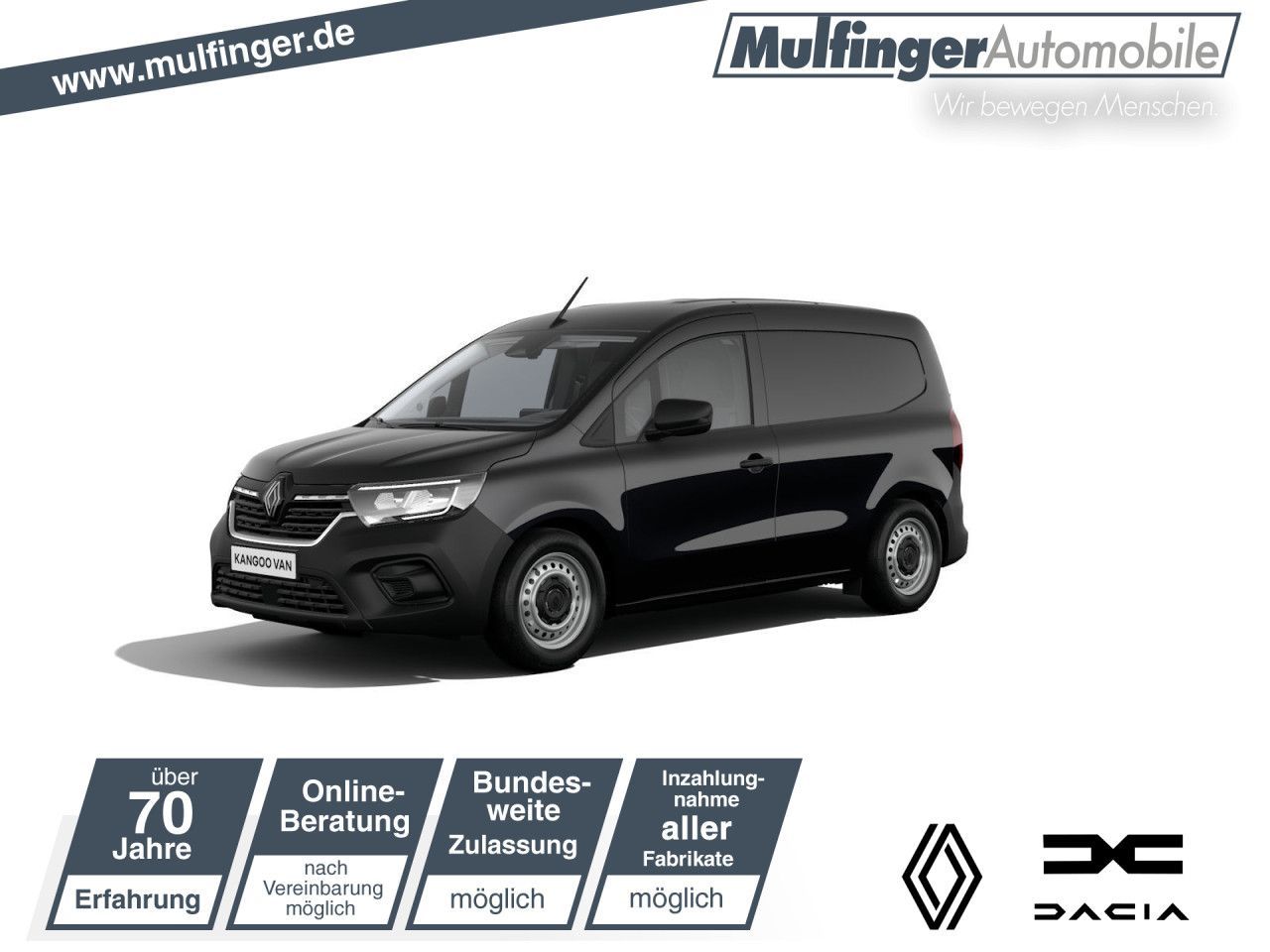 Renault Kangoo Rapid Advance L1 Blue dCi 95 EDC MY26 ABS