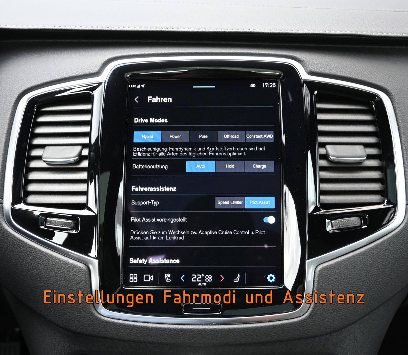 Fahrzeugabbildung Volvo XC90 T8 AWD Recharge Ultimate Dark °AHK°WOOL°
