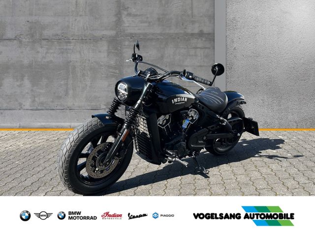 Indian Scout Bobber, Blinkerumbau, Beach-Bar-Lenker, Mi