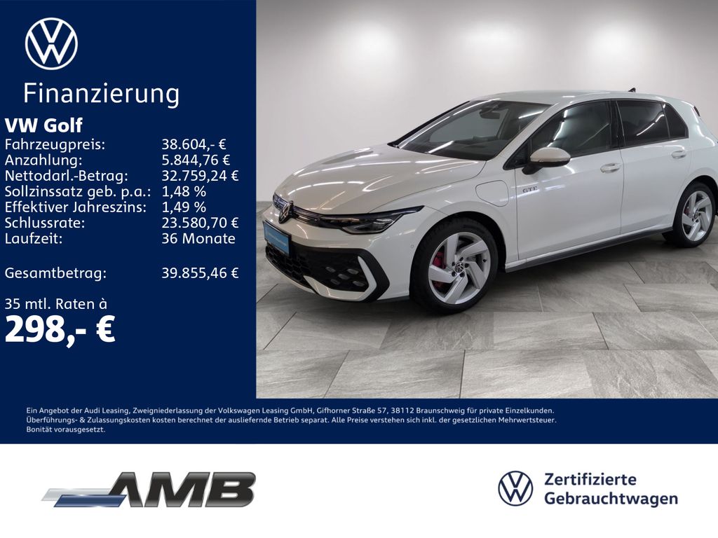 Golf GTE AHK/Matrix/Leder+Sitzbelüftung/02.31Gar