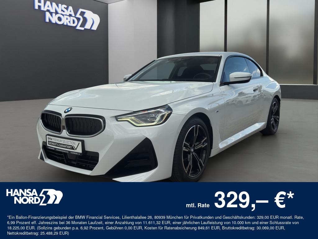 BMW 218i Coupe M-SPORT NAVI KAMERA KEYLESS 18" AHK