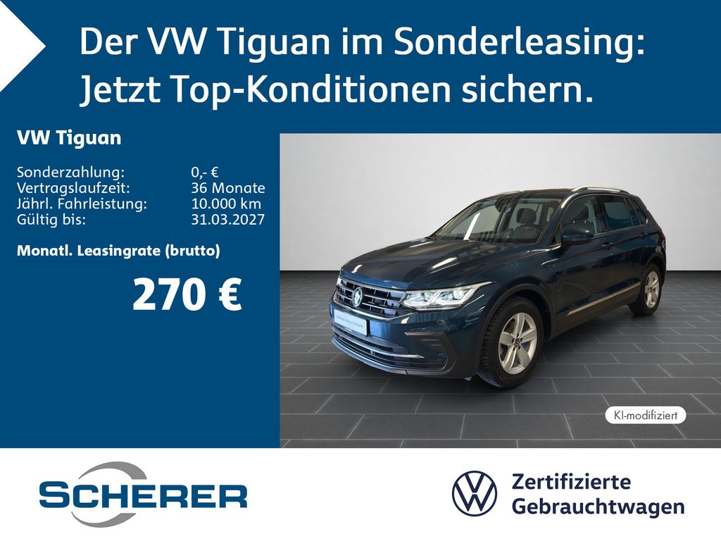 Tiguan 1.5 TSI DSG ACTIVE, Navi, Sitzh., Matrix-