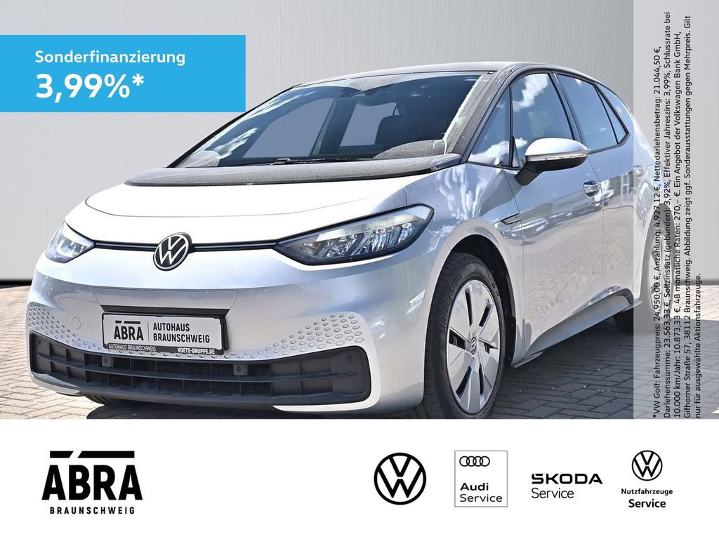 Volkswagen ID.3 Pro 107 kW Life LED+NAV+ACC+PDC+SHZ+DAB+