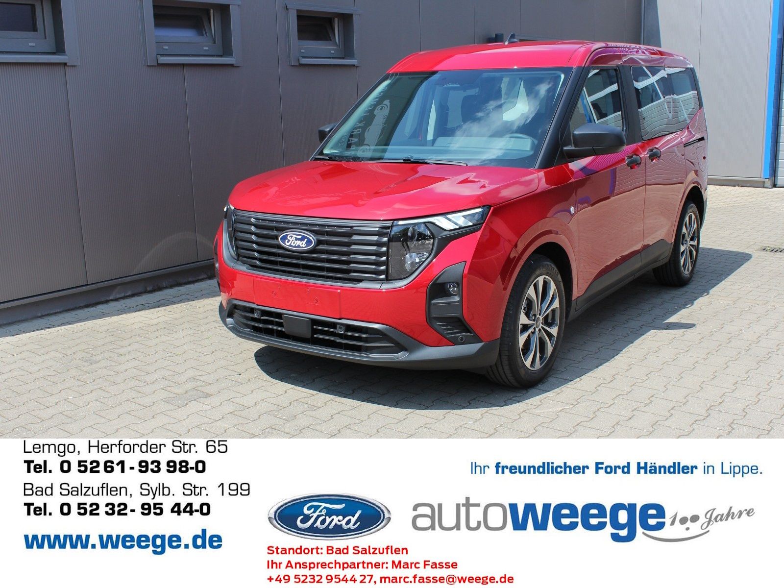 Fahrzeugabbildung Ford Tourneo Courier Trend