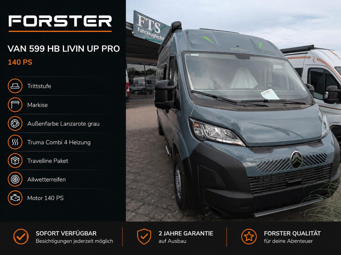 Forster 599 HBA Livin up Pro Citroen Querbett  Mod 2026