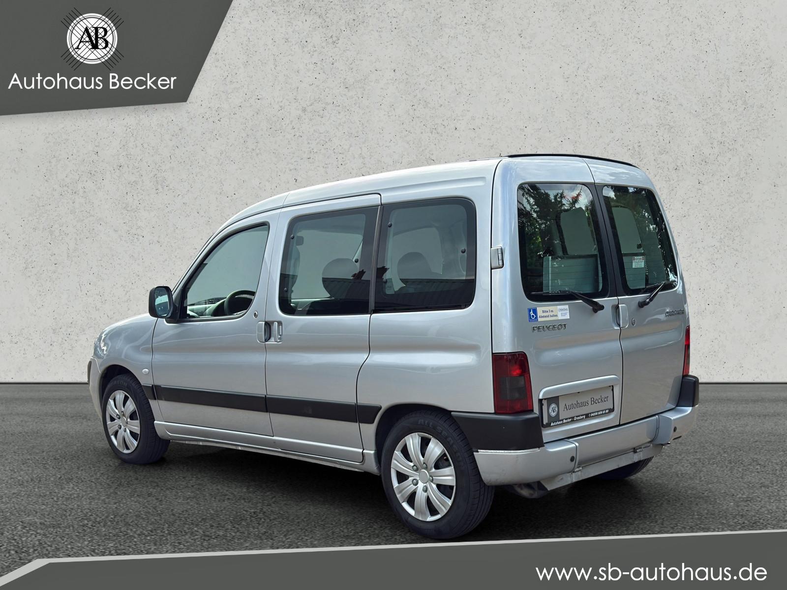 Peugeot Partner 1.6+ Behinderten Umbau+Rollstuhlrampe+KL