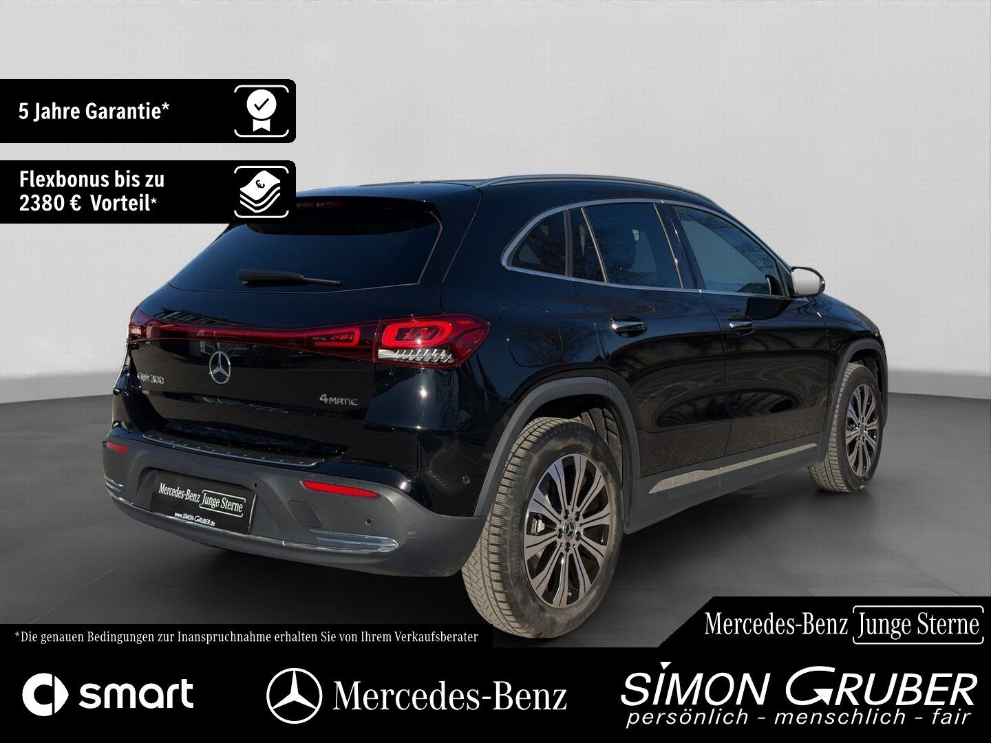 Fahrzeugabbildung Mercedes-Benz EQA 300 4M Progressive Ambi Keyless EasyP AMG 19