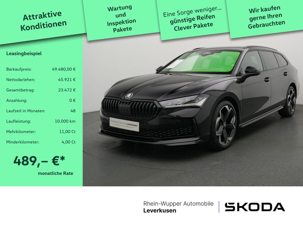 Skoda Superb Combi DSG Sportline MATRIX AHK KAM ACC