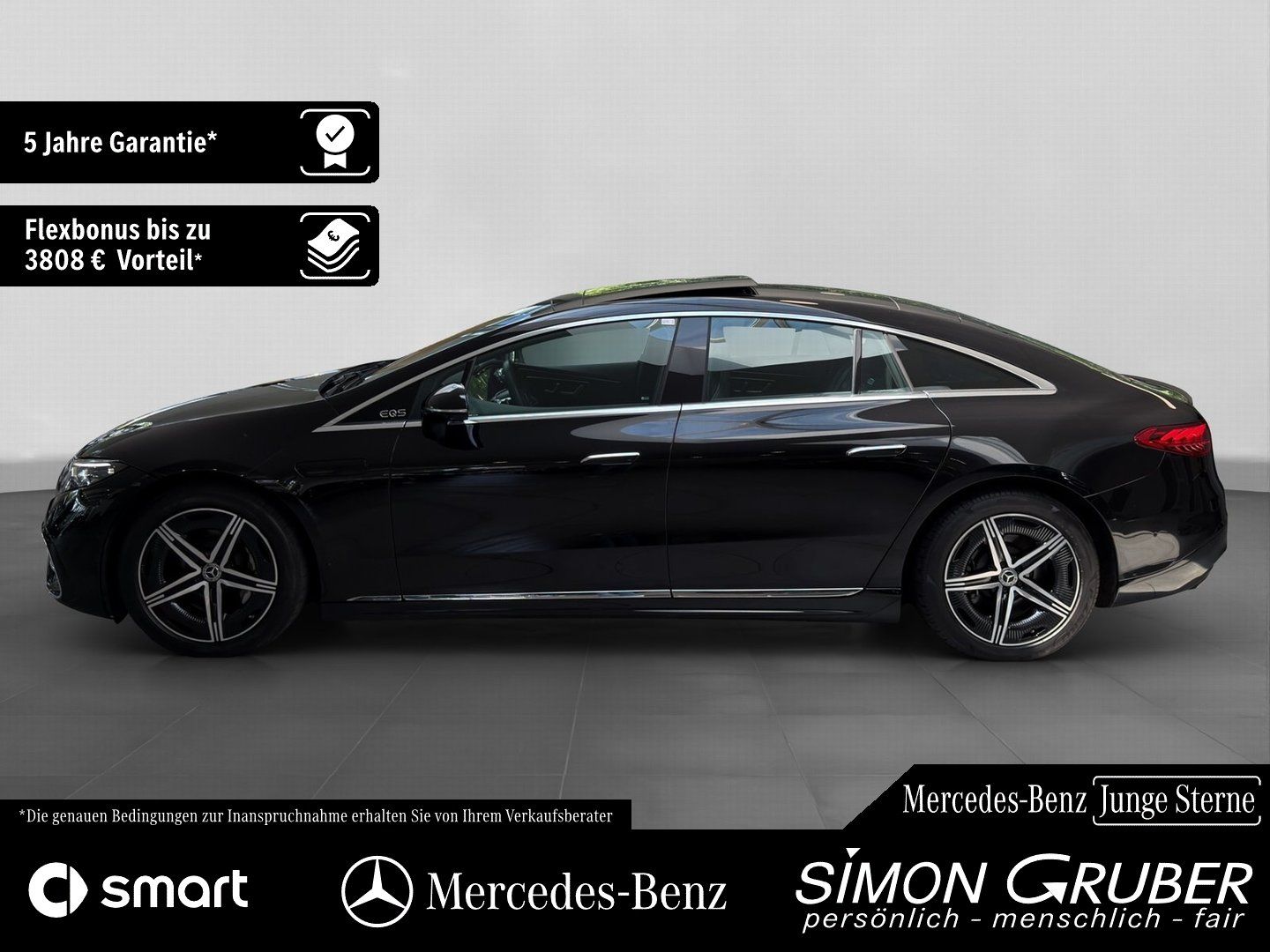 Fahrzeugabbildung Mercedes-Benz EQS 580 4M AMG Pano Hyper Sitzklima Massage