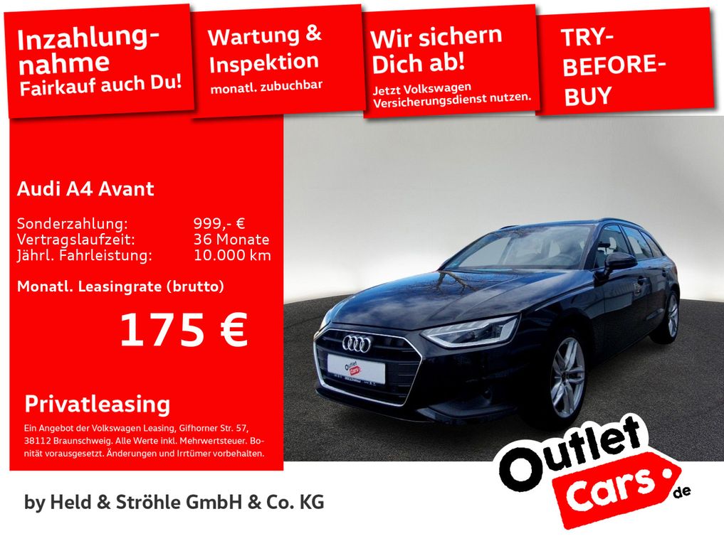 Audi A4 Avant 40 TDI S tronic AHK MATRIX NAV+ PDC SHZ