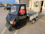 Piaggio APE50 Pritsche Alubordw  Aktuelle Version - Piaggio APE mit Benzin-Antrieb: Schwarz