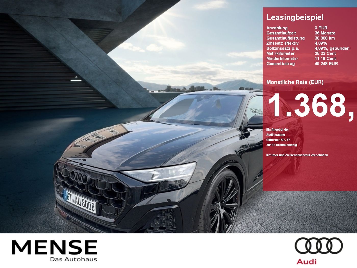 Audi SQ8 TFSI Pano AHK Matrix