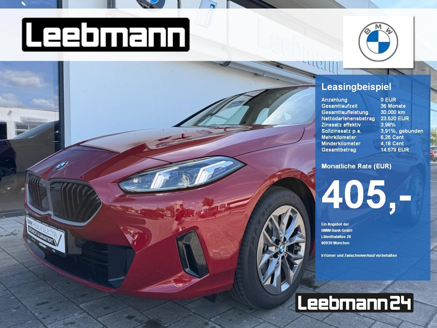 BMW 118d AdaptLED/RFK/DrivAssi Finanzierung ab 0,99%