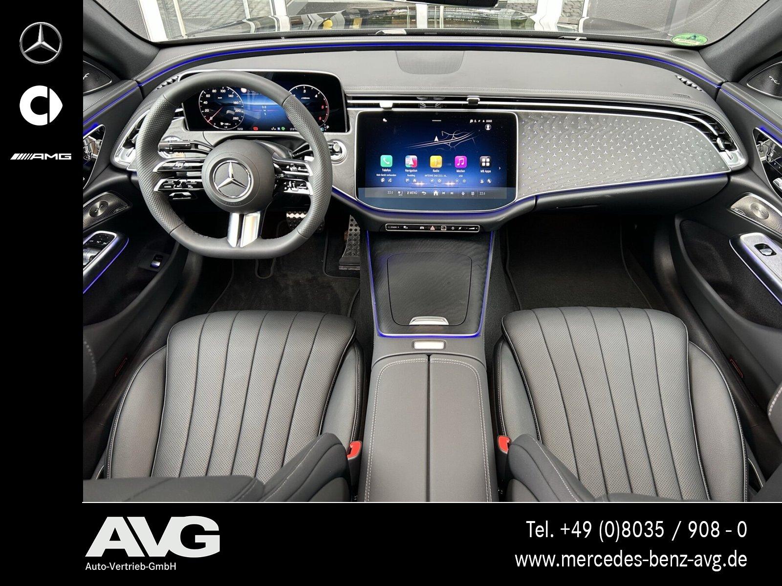 Mercedes-Benz E 220 d AMG Night Edition Burmester® Pano 360°