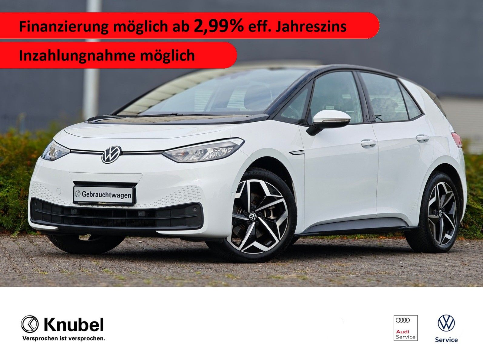 Volkswagen ID.3 Pro Performance AHK*WäPu*NAVpro*Kamera*HuD*