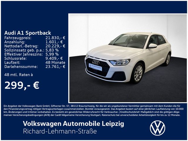 Audi A1 Sportback 25 TFSI S tronic *MMI*PDC*SHZ*