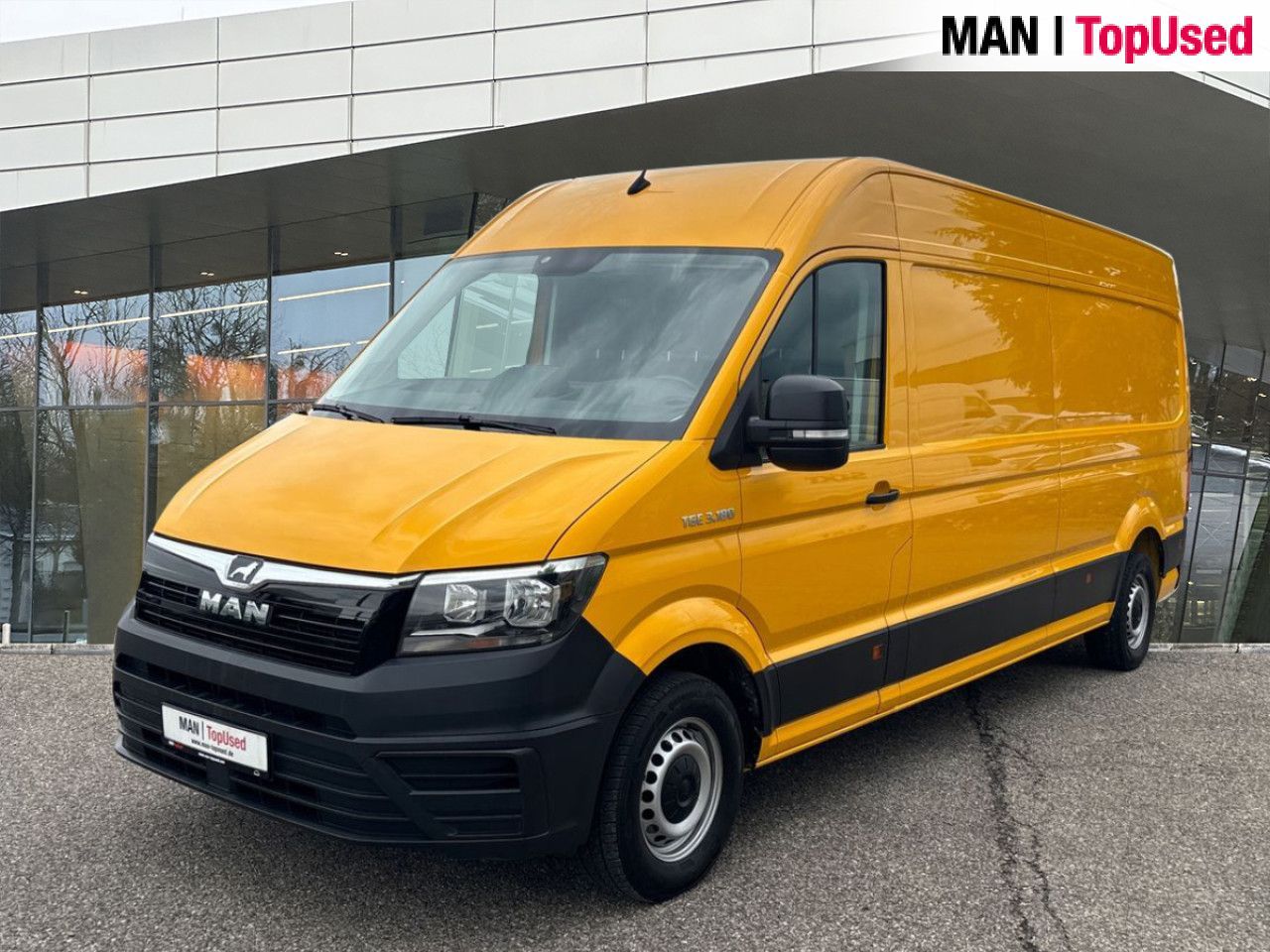 MAN TGE 3.180 4X2F SB Tachograph Maisgelb Klima