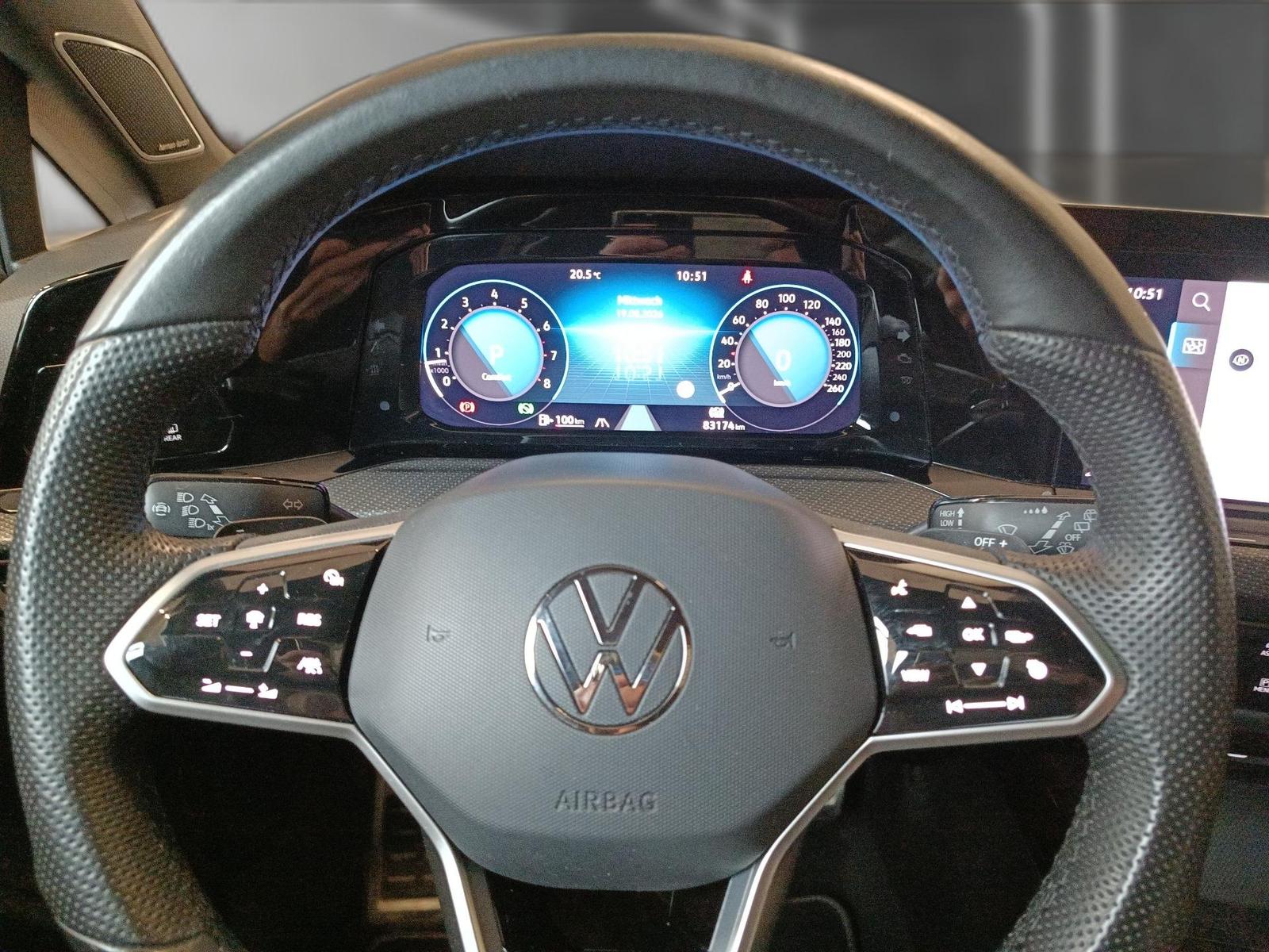 Volkswagen Golf VIII 1.5 eTSI R-Line DSG BlackStyle*Matrix, миниатюра 12