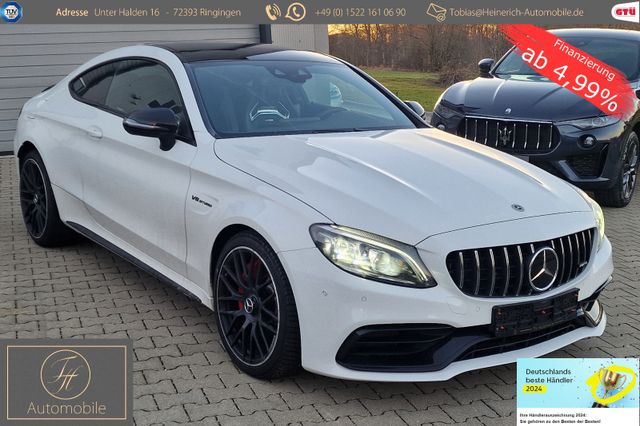 Mercedes-Benz Coupe C 63 S AMG*Pano*Performance Sitze + Abgas*