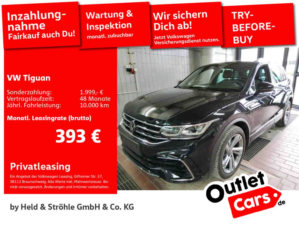 Tiguan R-LINE 2.0 TSI DSG 4M AHK IQLED NAV 360°K