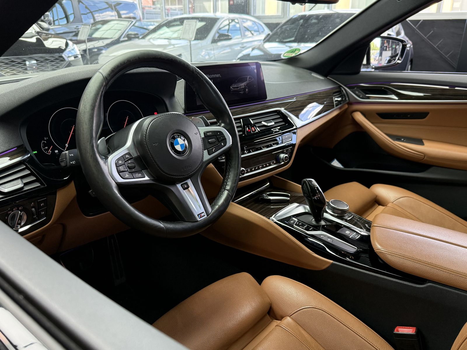 BMW 540 i M Sport/AHK/HUD/360°/Pano/Memory/Totwinkel foto 15