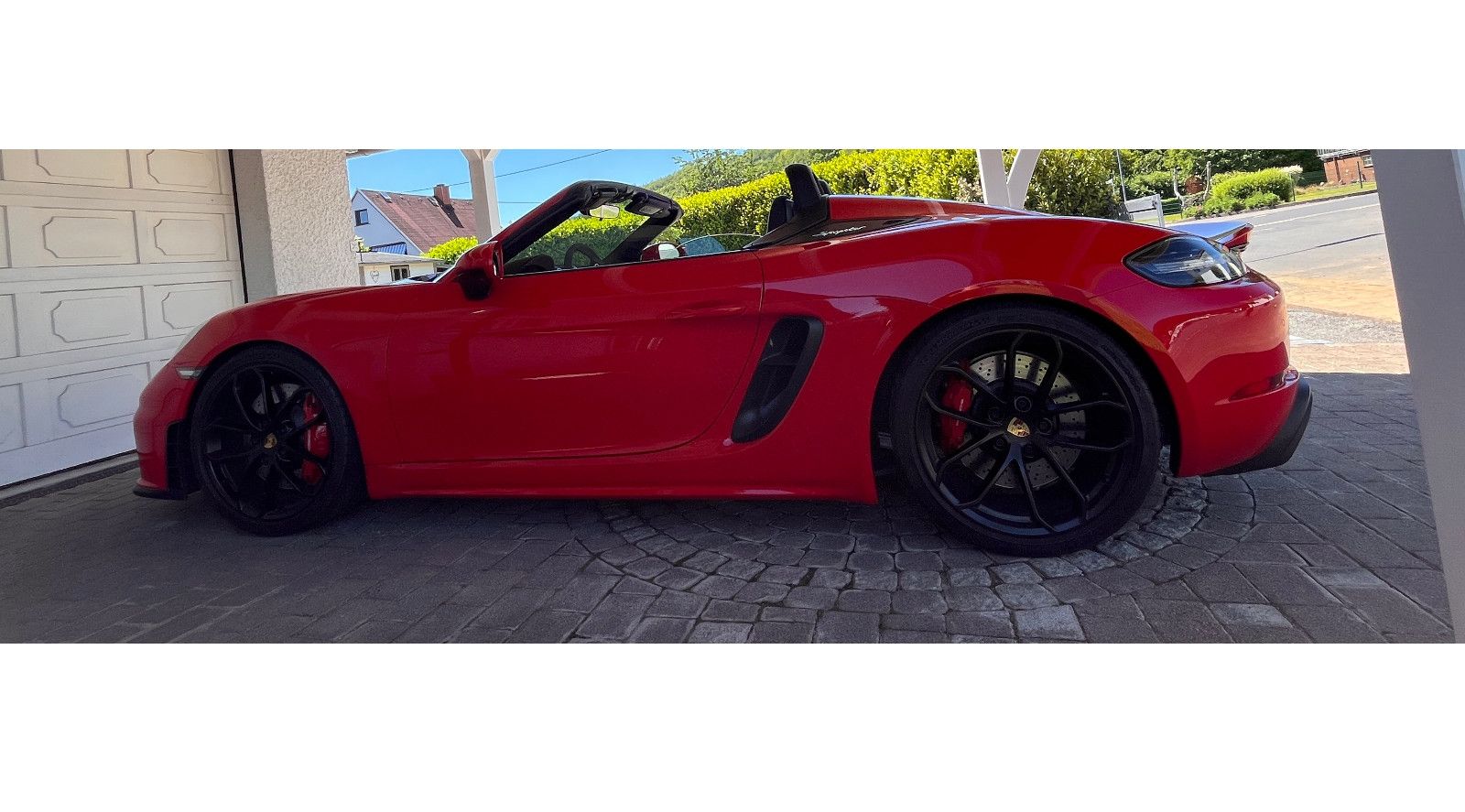 PORSCHE Spyder, Schalter, Approved Garantie, neuwertig