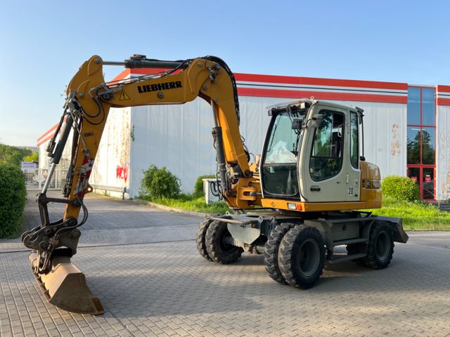 Liebherr A 309 Litronic Mobilbagger Klima Greifer Schwenk