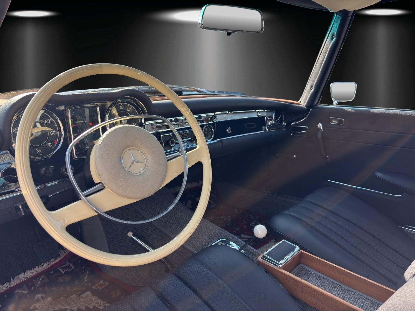 Fahrzeugabbildung Mercedes-Benz SL 280 W113 Pagode Wertgutachten Hardtop H-Kennz