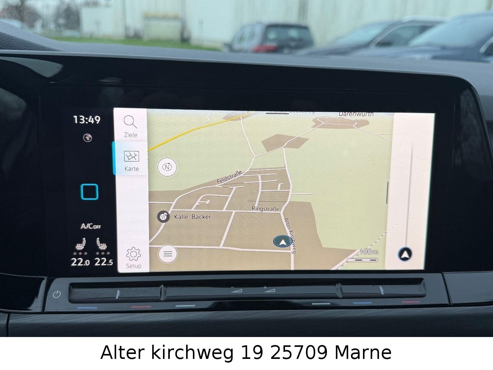 Volkswagen Golf VIII Lim.1.5 TSI STYLE EVO AHK LED KAMERA, миниатюра 20