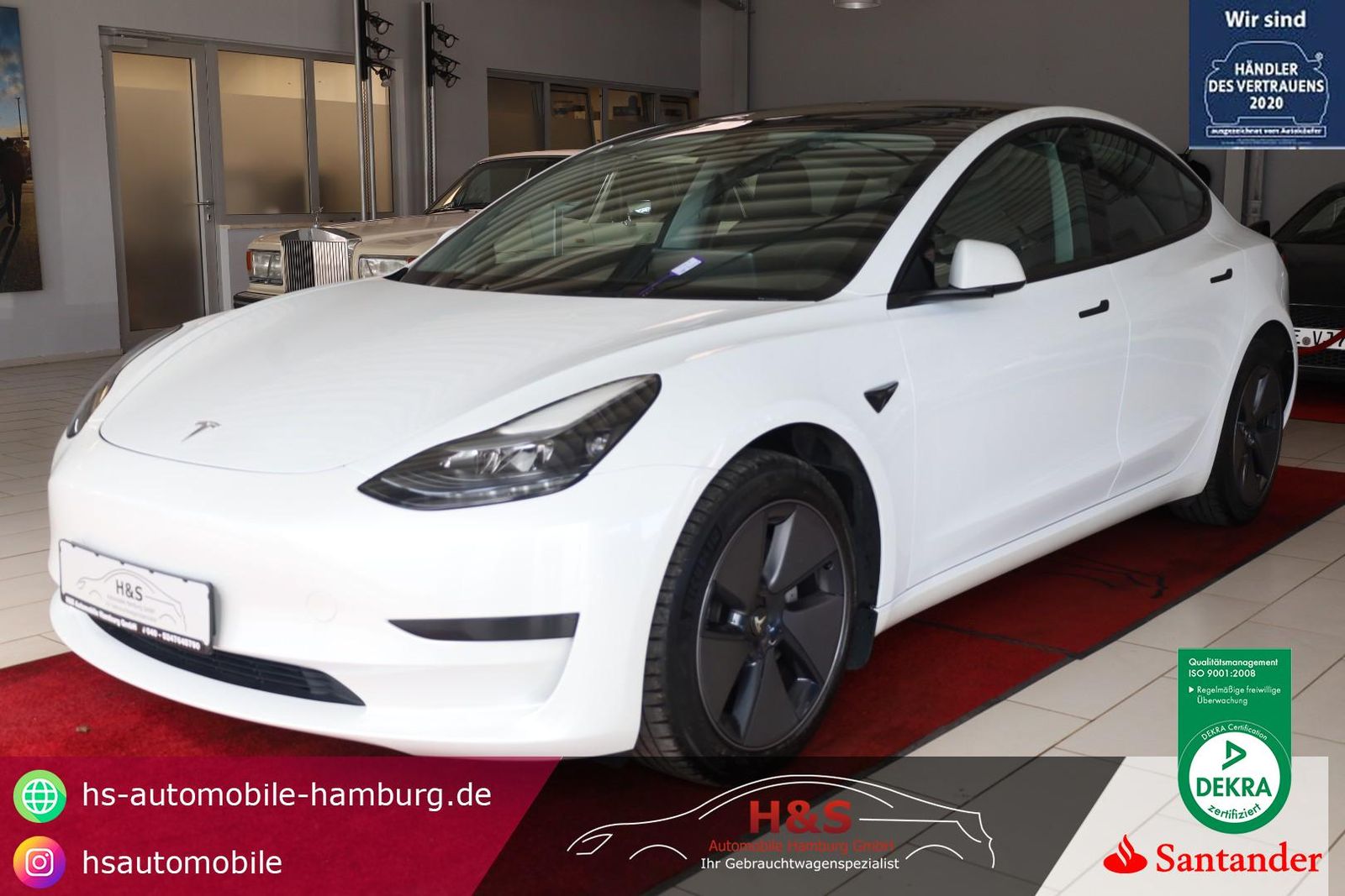TESLA Model 3 Basis RWD *PANO*