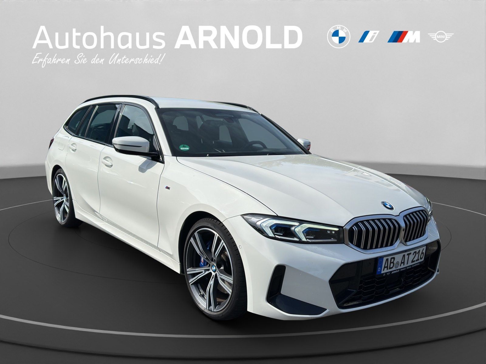 BMW 318d Touring M Sport AHK Head-up RFK HK foto 3