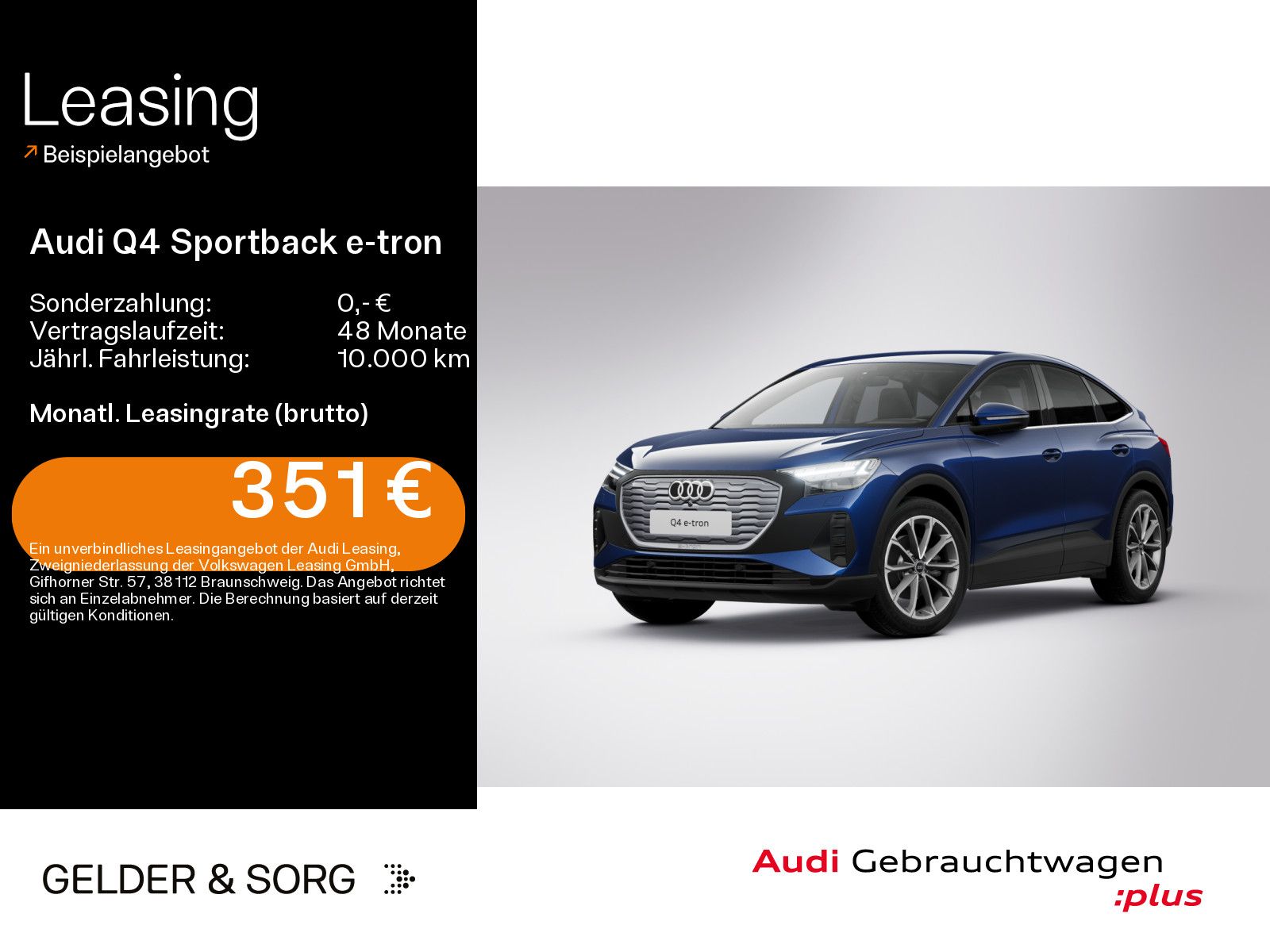 Audi Q4 Sportback e-tron 35 AHK*HuD*Virtual*360°