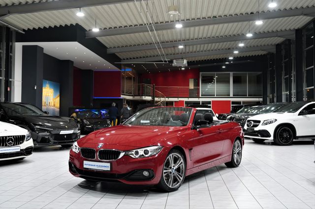 BMW 428 i Sport Cabrio*NAVI-PROF*LEDER*BI-XENON*19"L