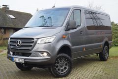 MERCEDES-BENZ Sprinter 319 Mixto 4x4 AUT-5SITZE-LEDER-NAV-AHK.