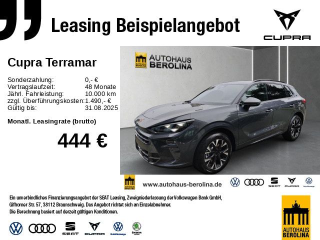 Vorschaubild: CUPRA Terramar 2.0 TSI 4D DSG *ACC*HuD*SENNHEISER*SHZ* (Fahrzeug-Nr. 249653)