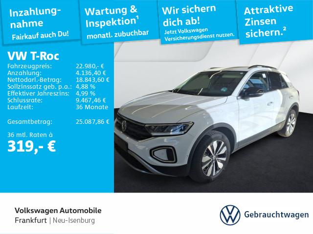 Volkswagen T-Roc 1.0 TSI Goal DAB+ Navi FrontAssist SideAss