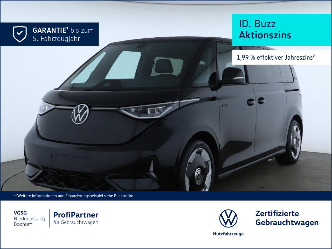Volkswagen ID. Buzz GTX Lang 4Motion AHK Klima Navi LED