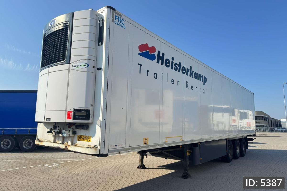 Schmitz Cargobull SKO 24 / BPW / Carrier Vector 1550 / Palletbox