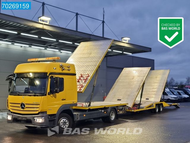 Mercedes-Benz Atego 1230 4X2 Kuvvetli car transporter 6 spots