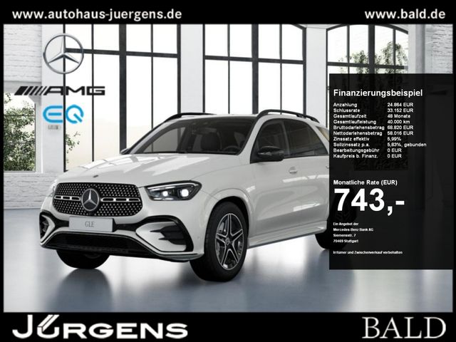 Mercedes-Benz GLE 350 de 4M AMG/ILS/Pano/AHK/Burm/Night/20''