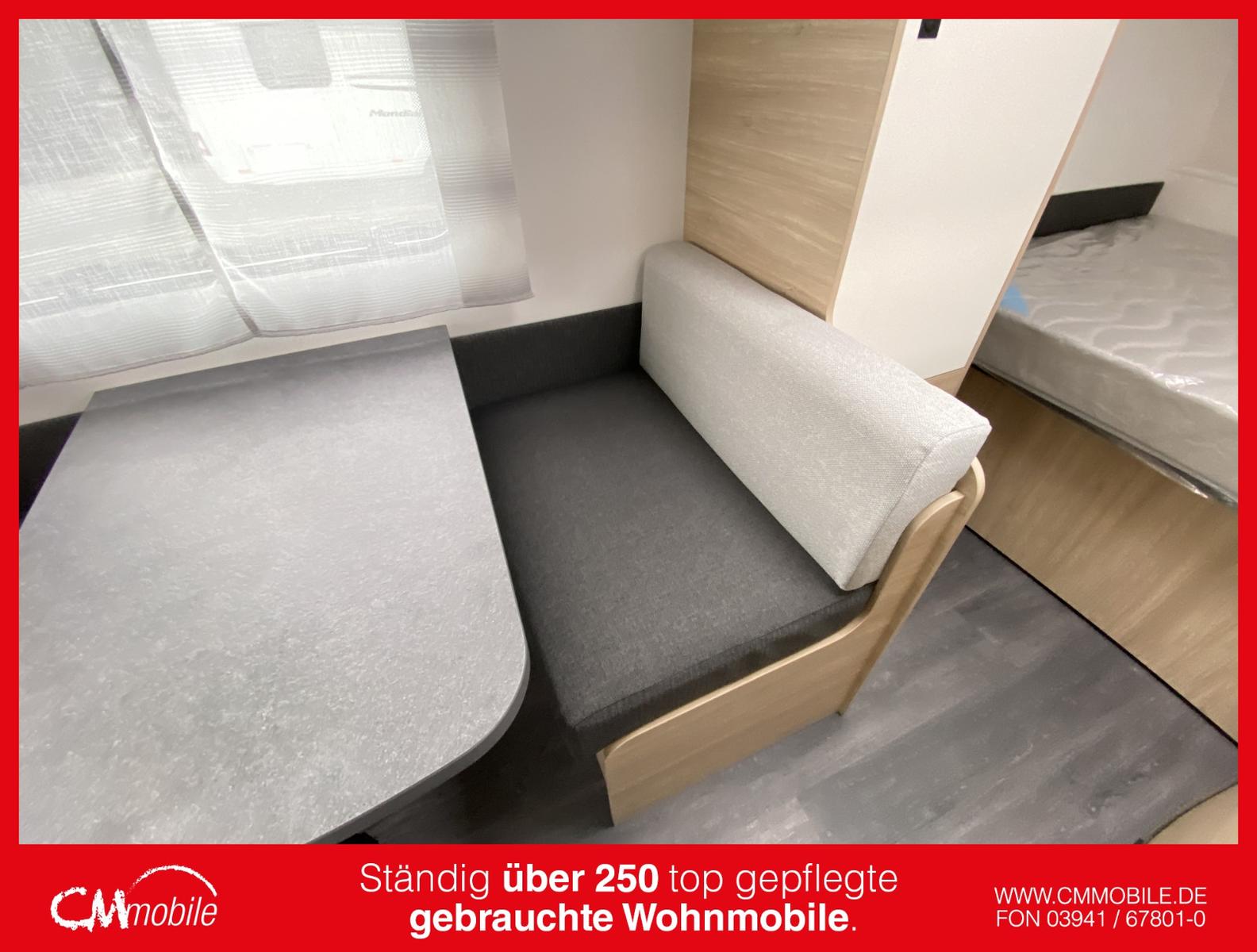 Sterckeman Easy 390 CP - Festbett - 4er Sitzgruppe -
